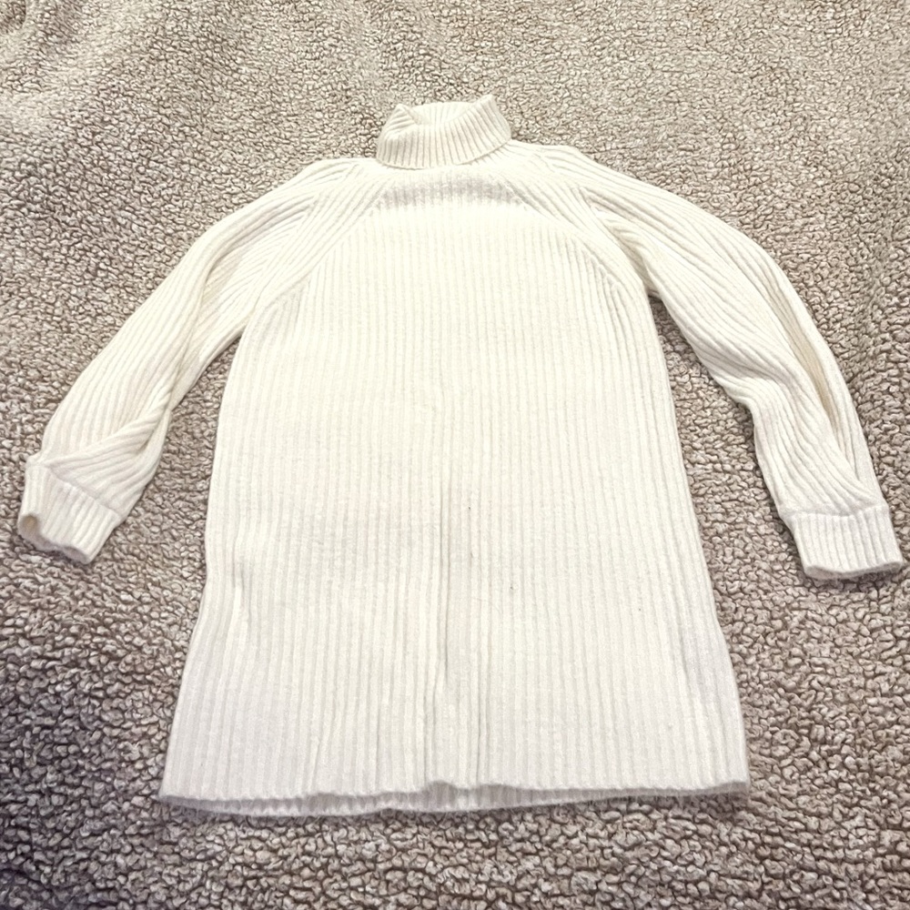 Sweater dress - worn once! Very soft and great mid-thigh length